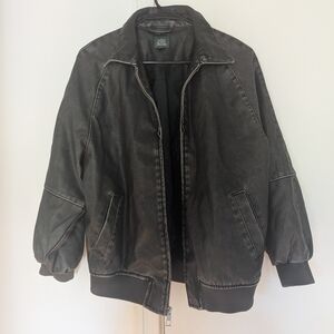 Wild Fable Black Faux Leather Jacket